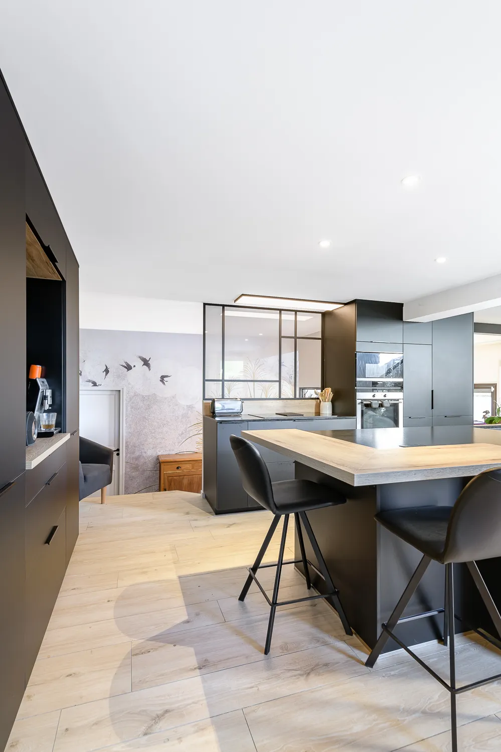 Réaménagement intérieur d´une cuisine et de sa salle à manger