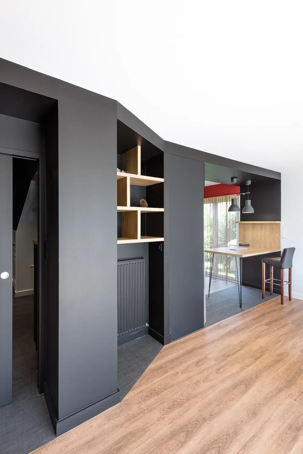 Réaménagement des pièces de vie d´une maison individuelle