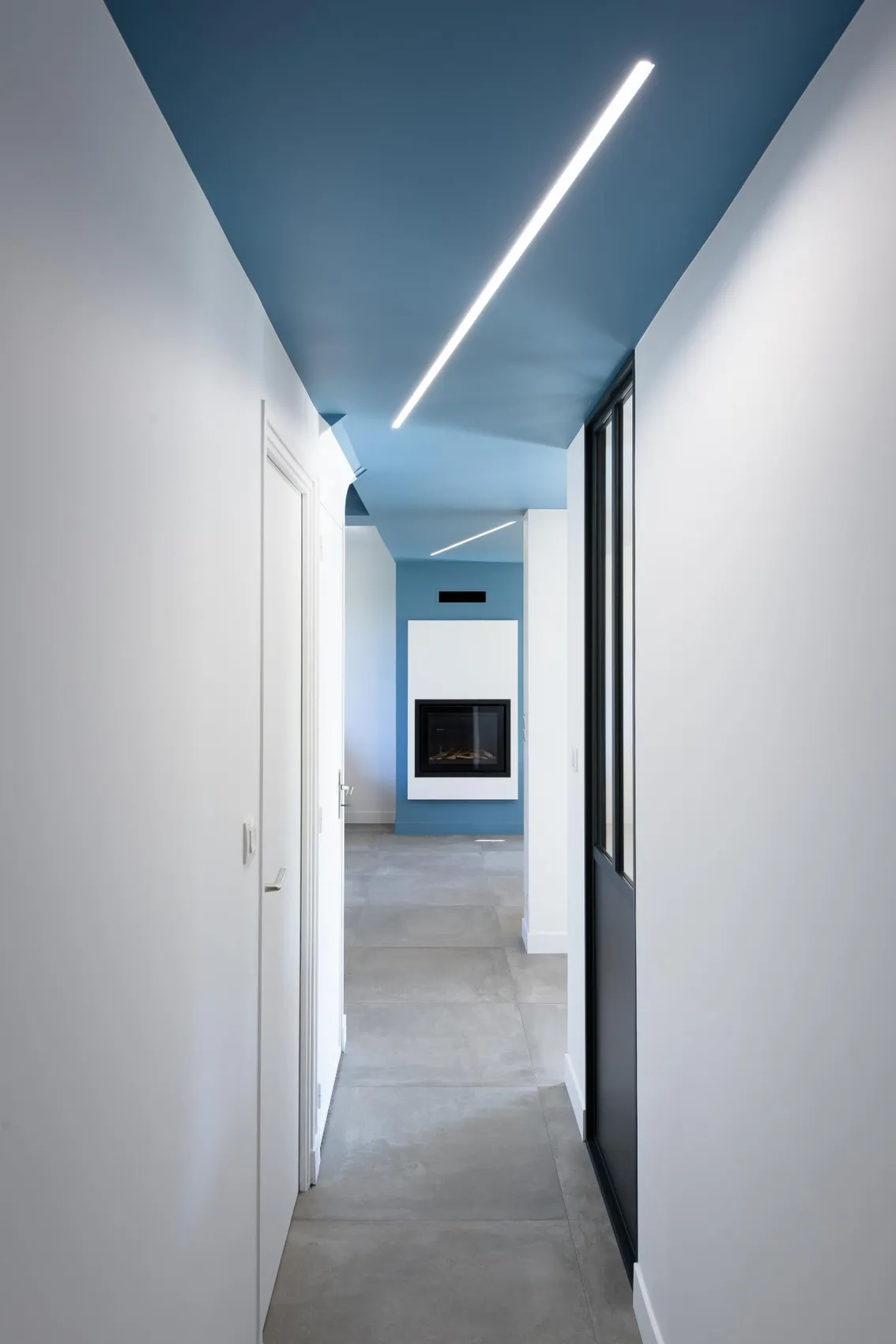 Réaménagement intérieur d´une maison des années 80