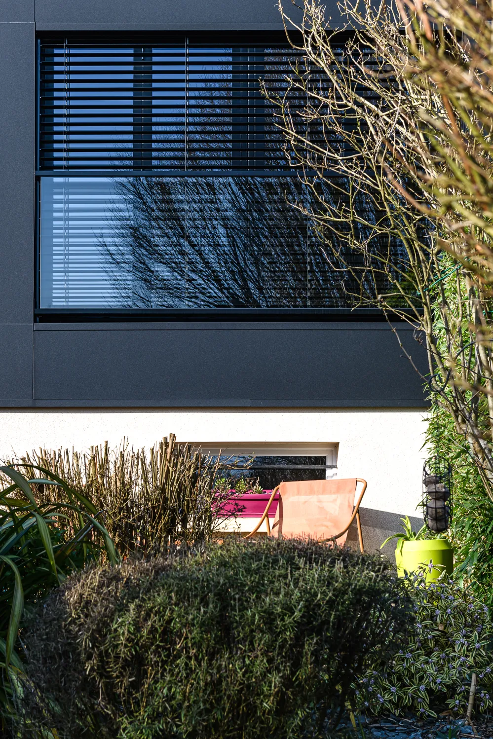 Création d´une lucarne pour s´ouvrir sur l´extérieur - Réalisation de l'architecte SAAC sur Rennes et sur le département d'Ille et Vilaine