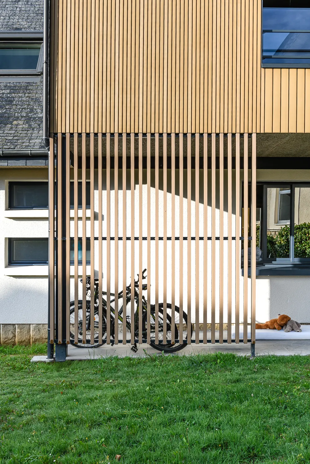 Extension en étage d´une maison individuelle