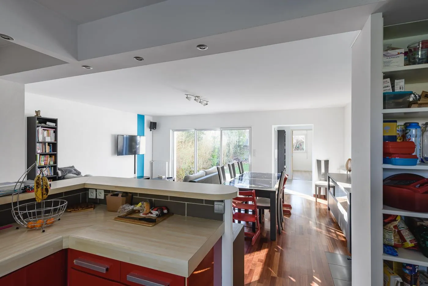 Extension d´une petite maison individuelle