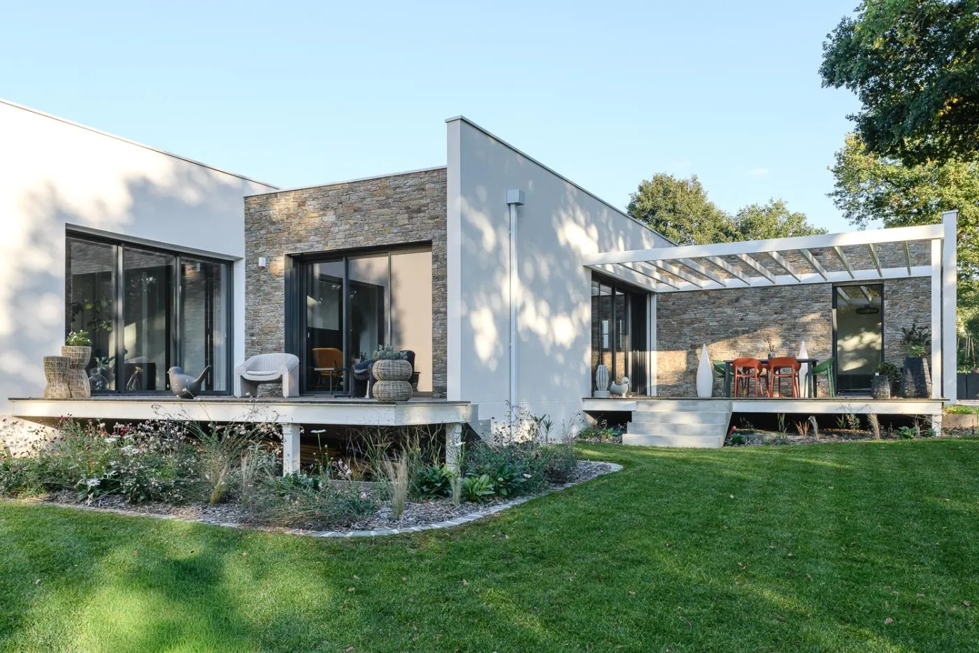 Contruction d´une maison plain-pied accessible