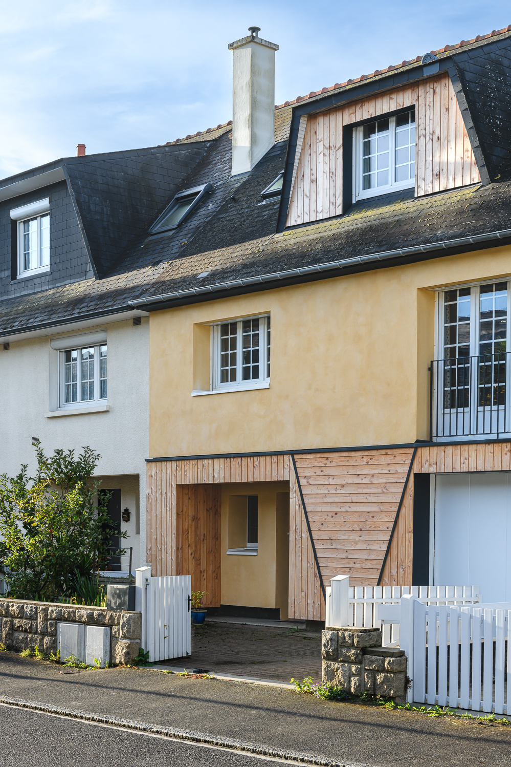 Rénovation énergétique et réaménagement intérieur - Réalisation de l'architecte SAAC sur Rennes et sur le département d'Ille et Vilaine