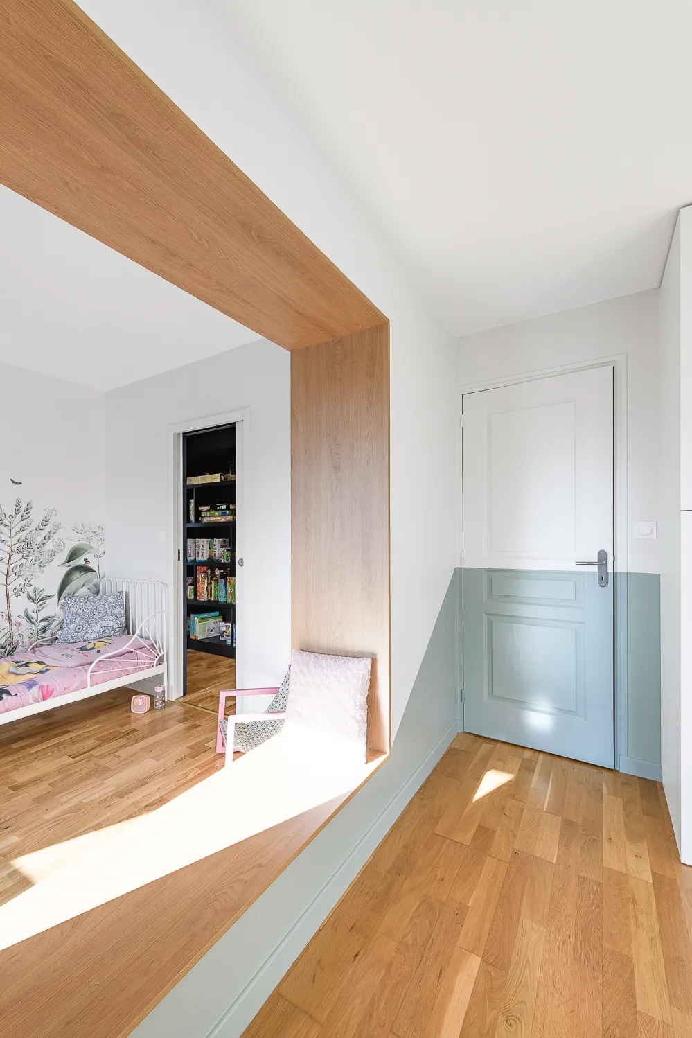 Surélévation d´une maison indviduelle