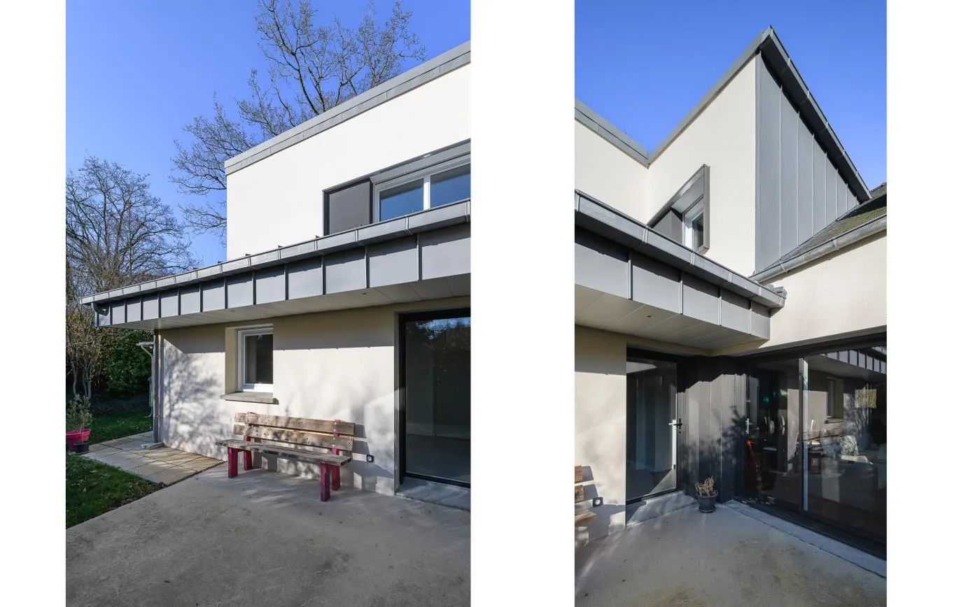Extension d´une petite maison individuelle