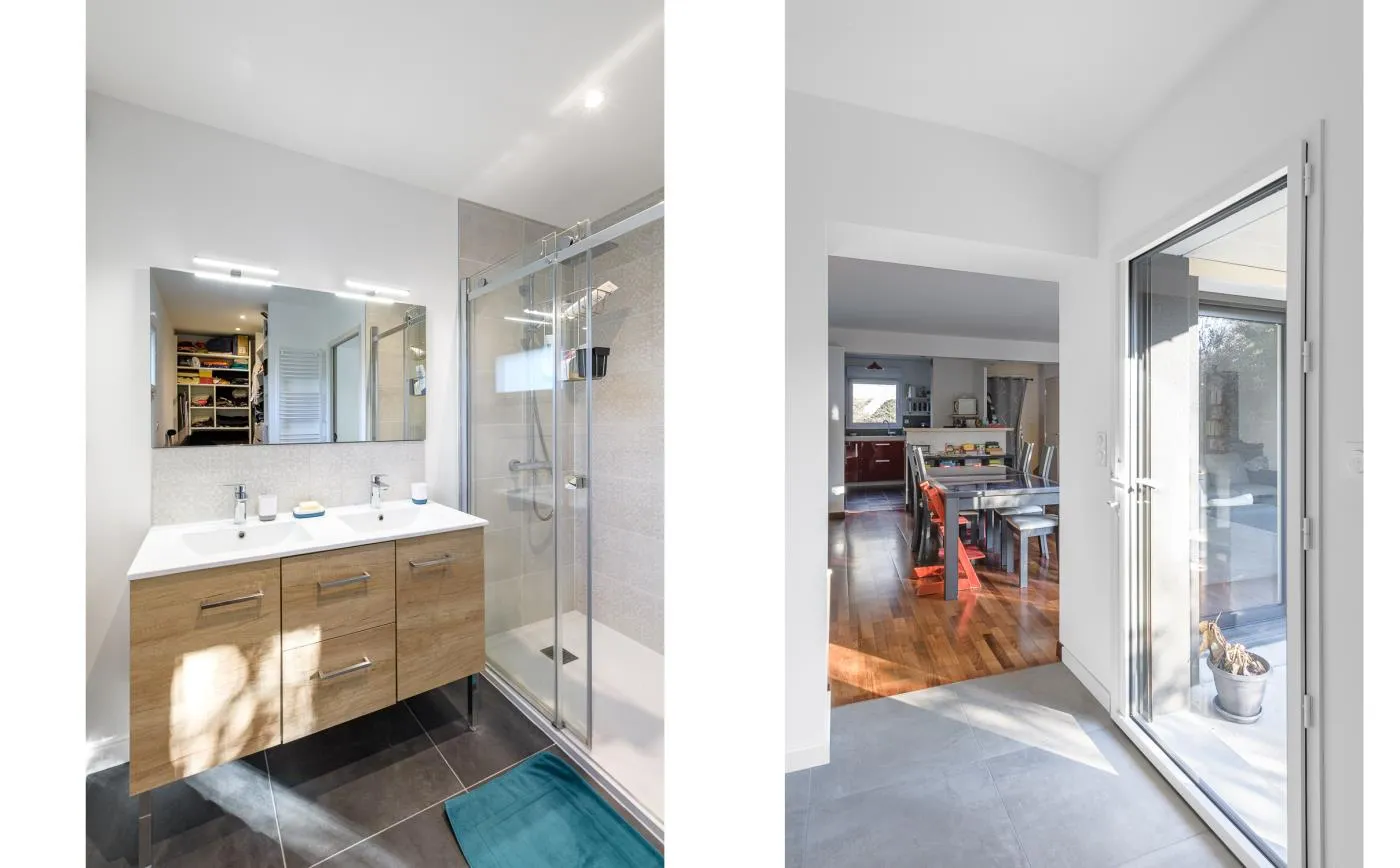 Extension d´une petite maison individuelle