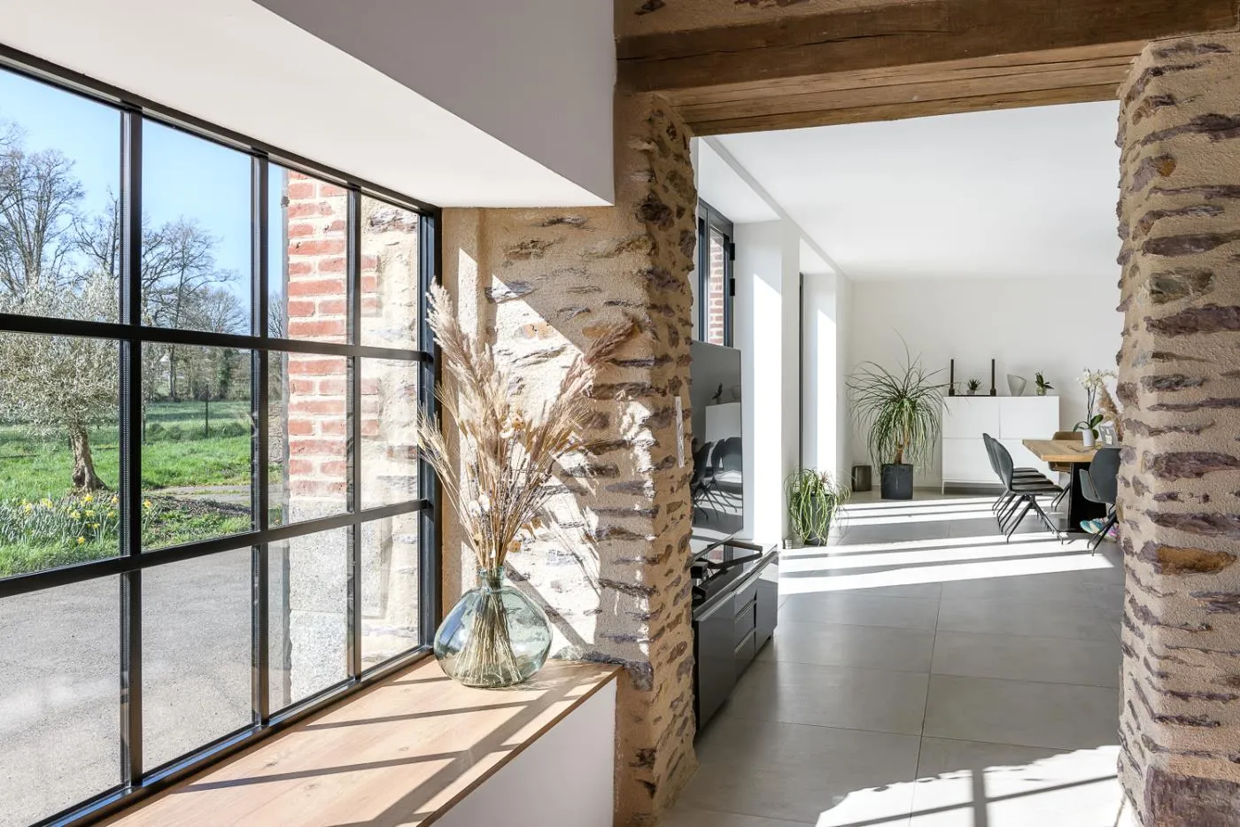 Rénovation et extension d´une longère et sa grange