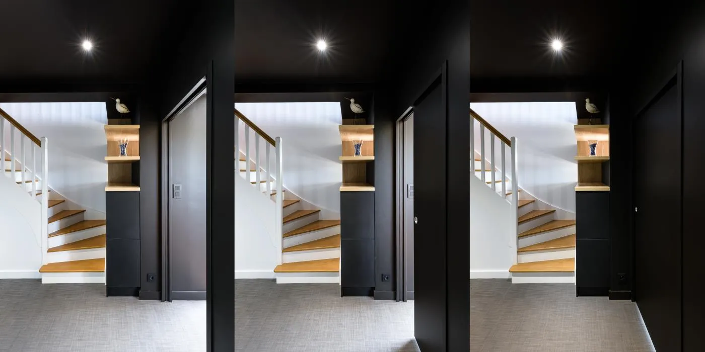 Réaménagement des pièces de vie d´une maison individuelle