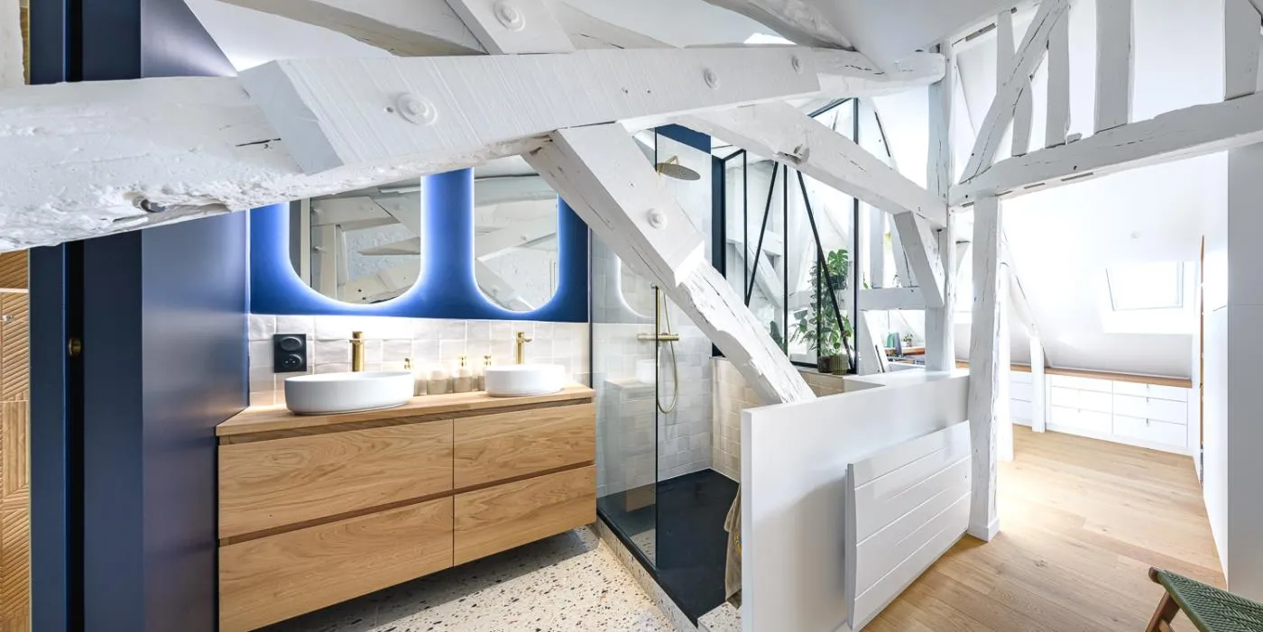 Réaménagement intérieur d’un appartement de centre-ville 